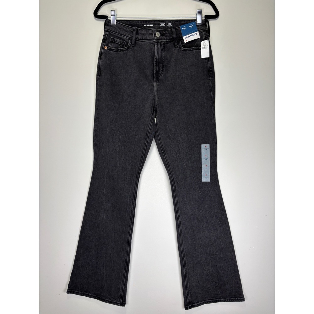 Old Navy Extra High-Rise Flare Jeans Size 4 NWT